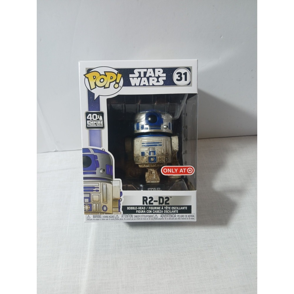 Funko Pop! Vinyl Star Wars R2-D2 #31 40th Empire Strikes Back Target Exclusive